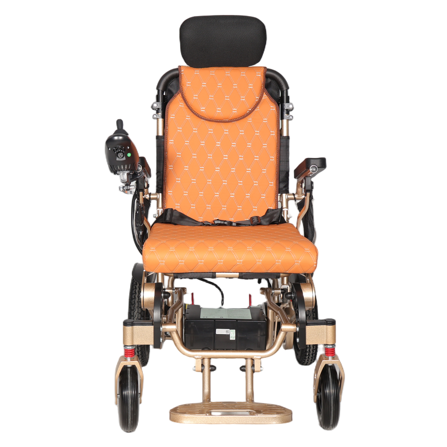 MAX PRO Folding Electric Wheelchair Powerchair With Remote, Reclining