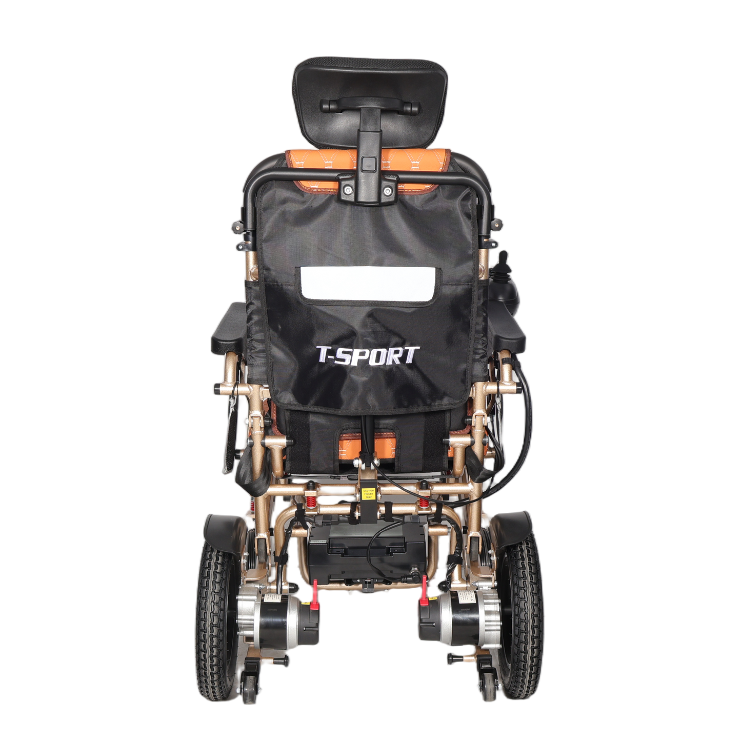 MAX PRO Folding Electric Wheelchair Powerchair With Remote, Reclining
