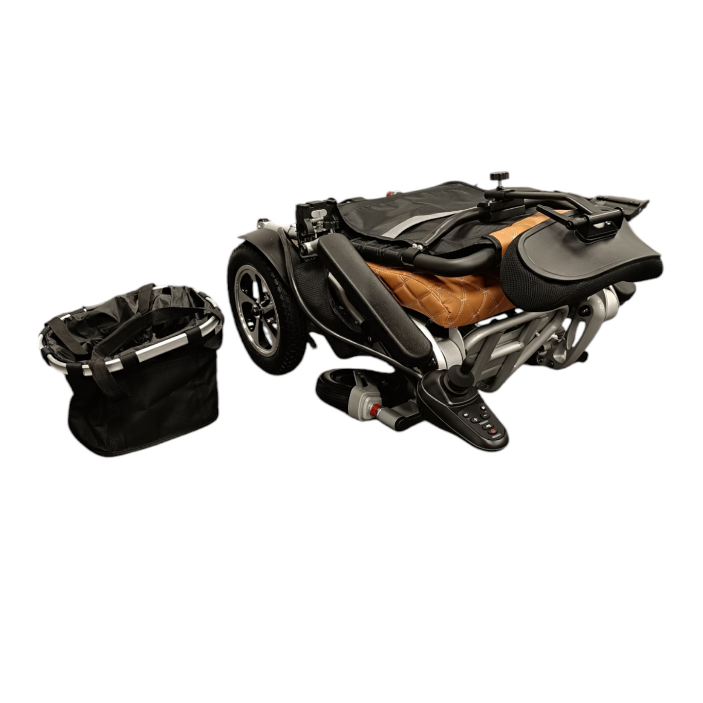 MAX PRO Folding Electric Wheelchair Powerchair With Remote, Reclining