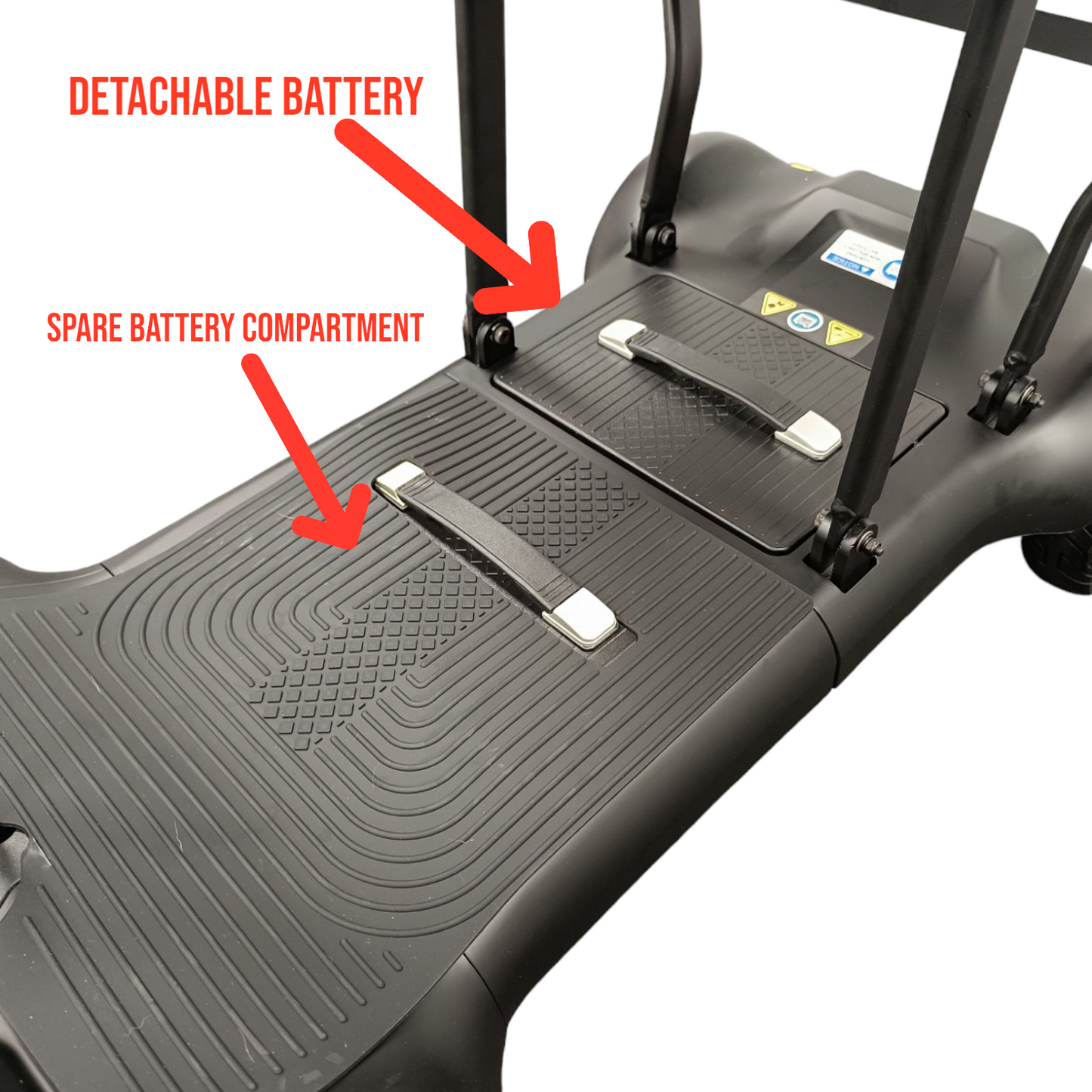 Mobility Scooter 18 Kg Lightweight Folding 12Ah Detachable Li-ion Battery
