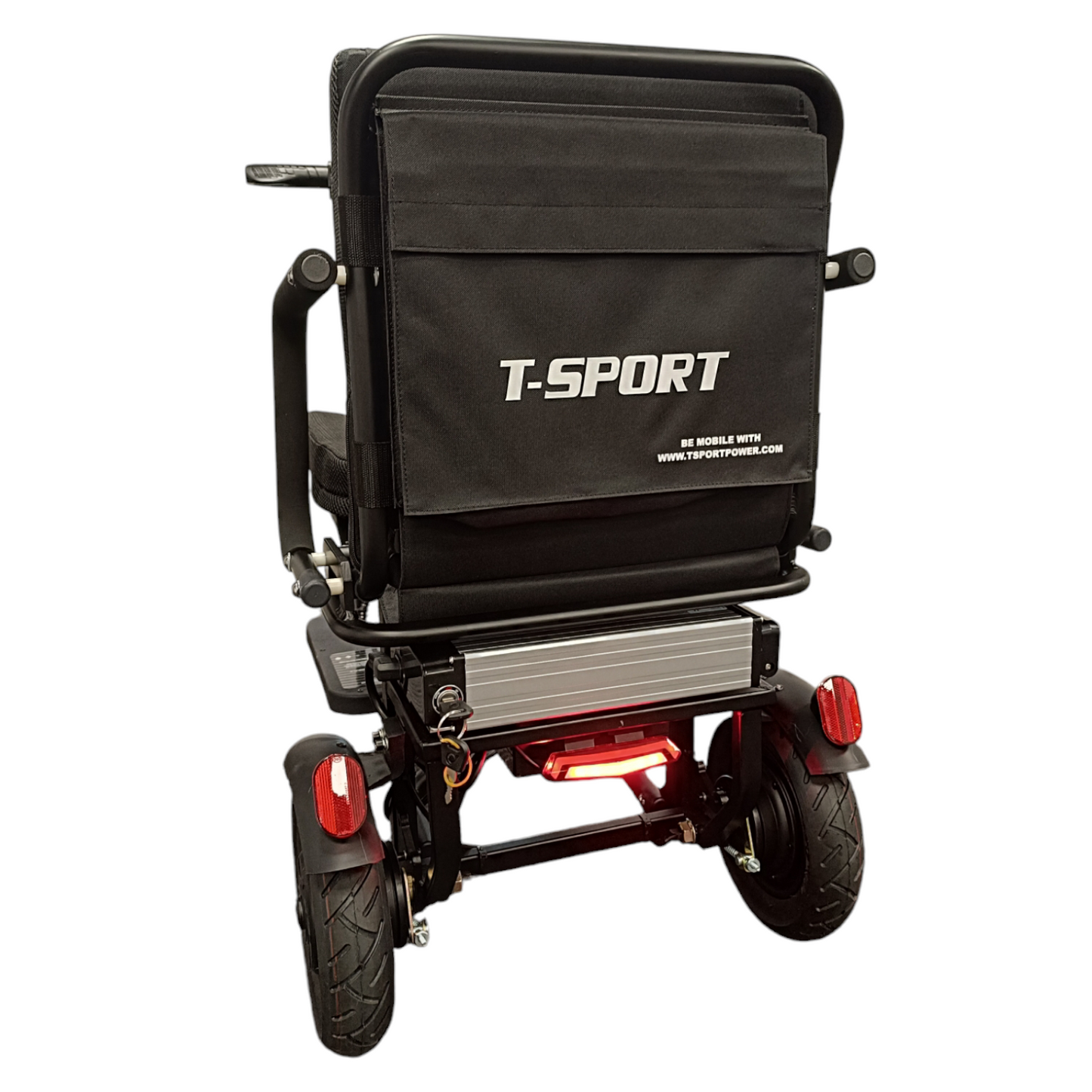 SCOTE-48350 Folding Mobility Scooter 3 Wheel Li-ion Dual Motor 700W, 20 Miles Range