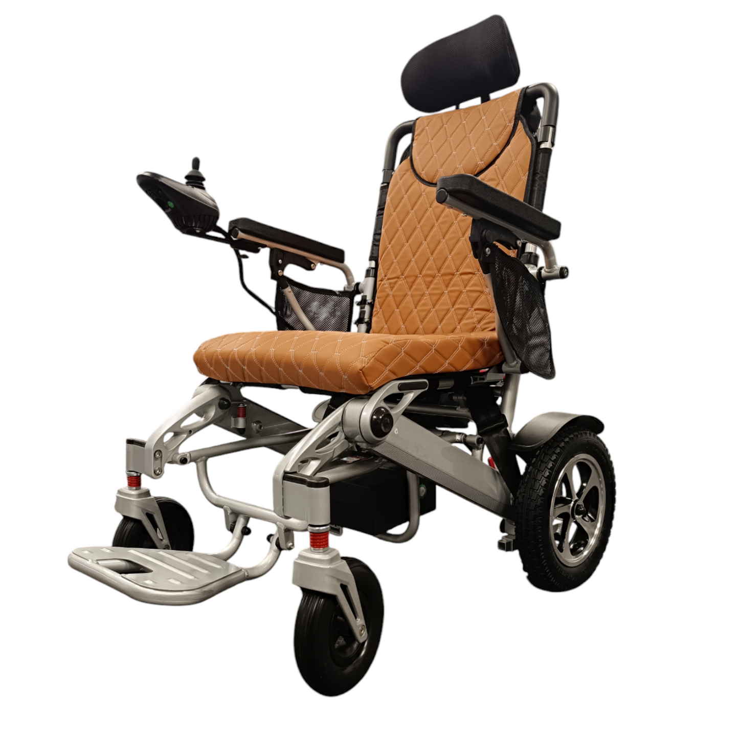 MAX PRO Folding Electric Wheelchair Powerchair With Remote, Reclining