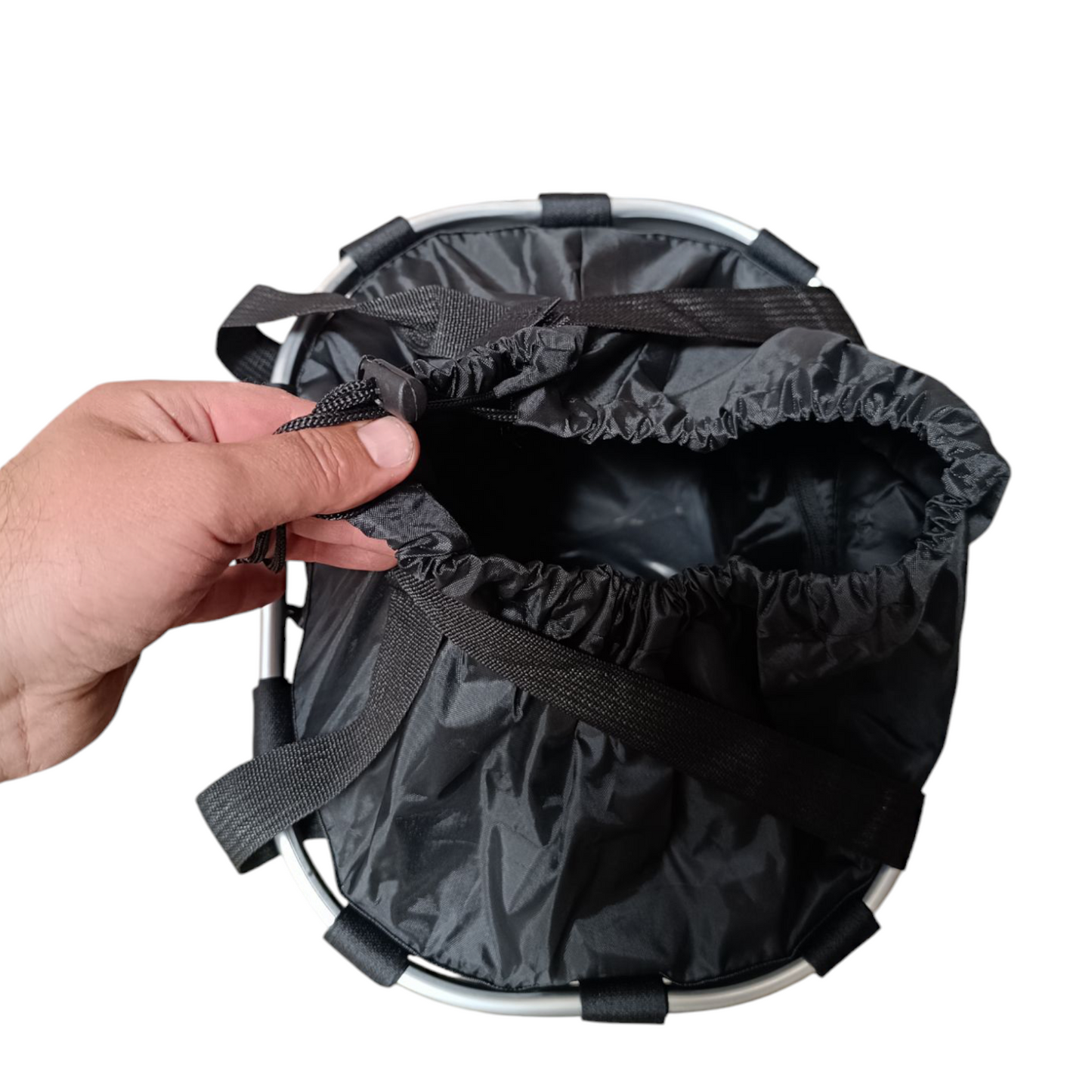 Detachable Front Canvas Basket for Mobility Scooters and Bicycles Carrier Bag Pet Carrier