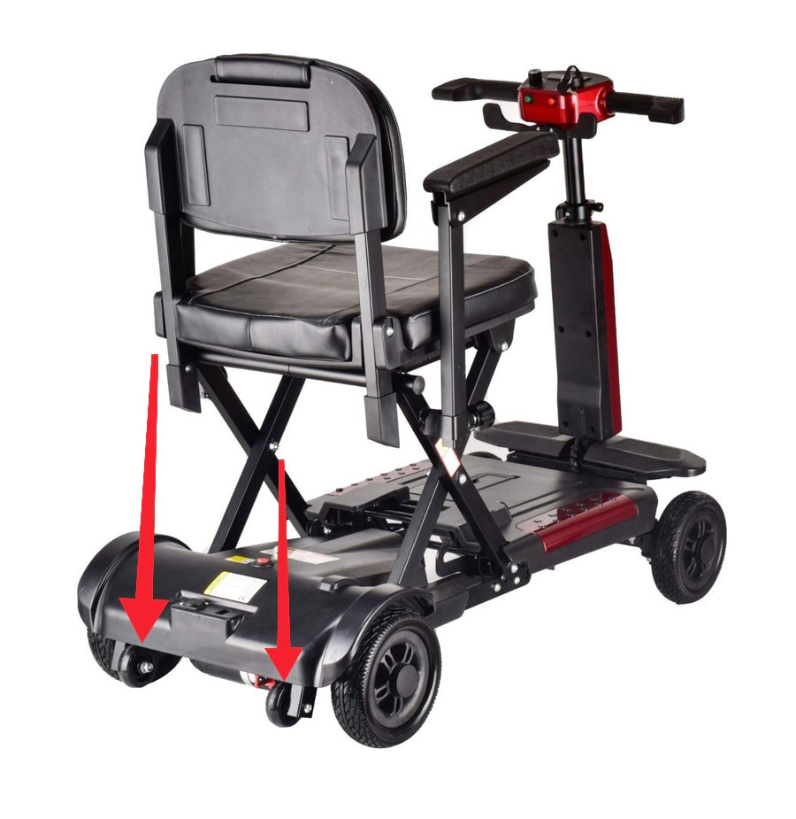 Mobility Scooter Rear Anti-tip Wheel
