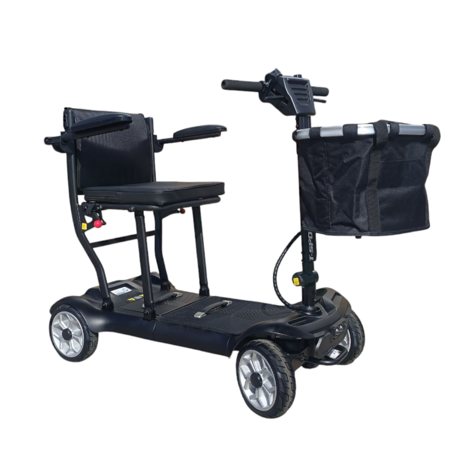 YL-985 Folding Mobility Scooter Great for Boot, Travel, Removeable Li-ion Battery 12 miles range