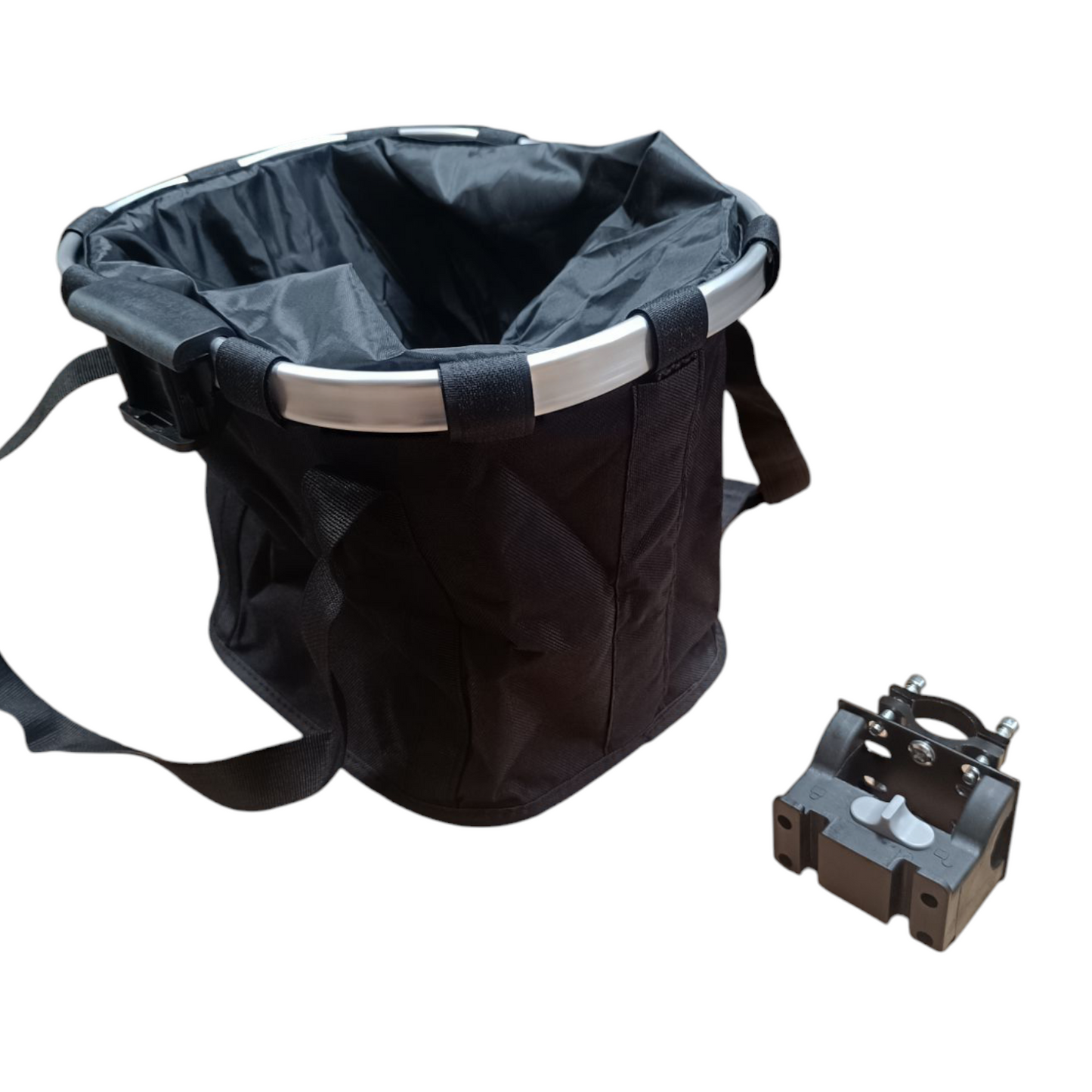 Detachable Front Canvas Basket for Mobility Scooters and Bicycles Carrier Bag Pet Carrier