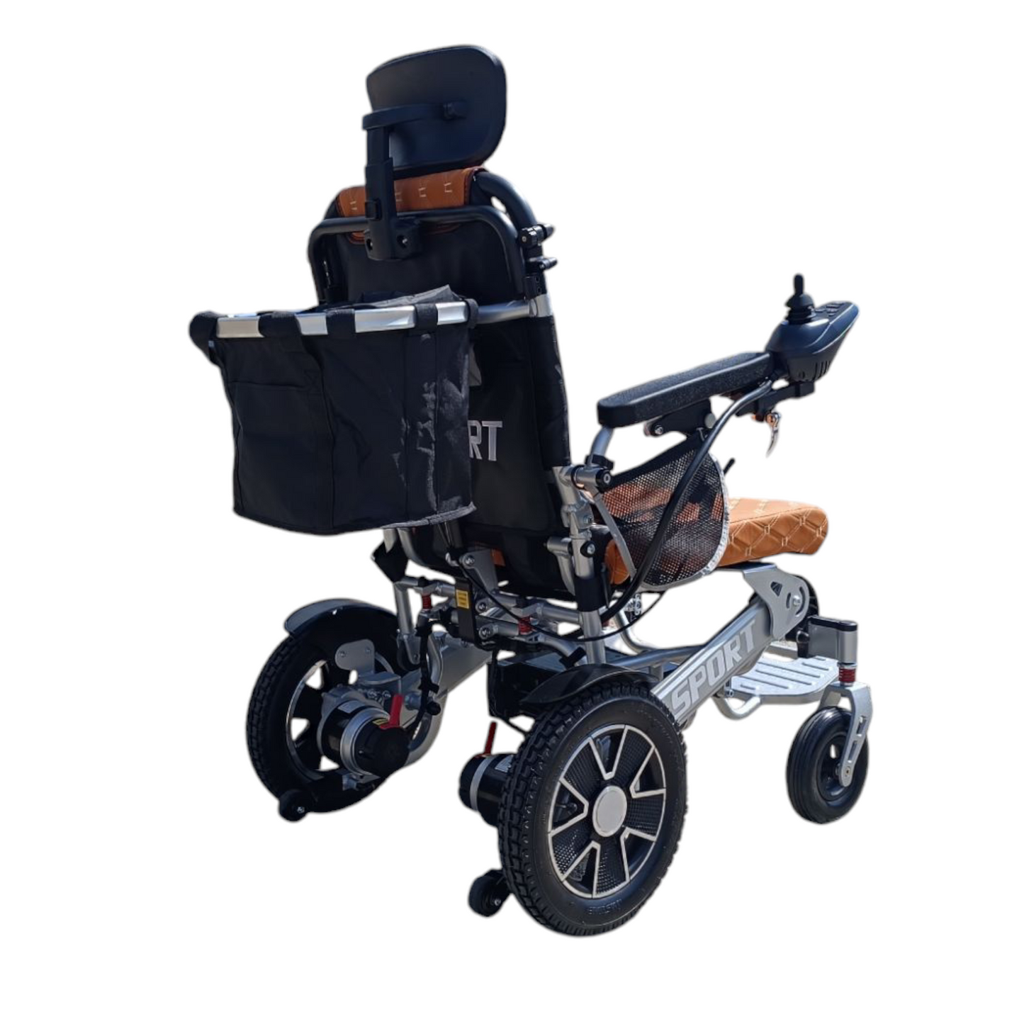 MAX PRO Folding Electric Wheelchair Powerchair With Remote, Reclining