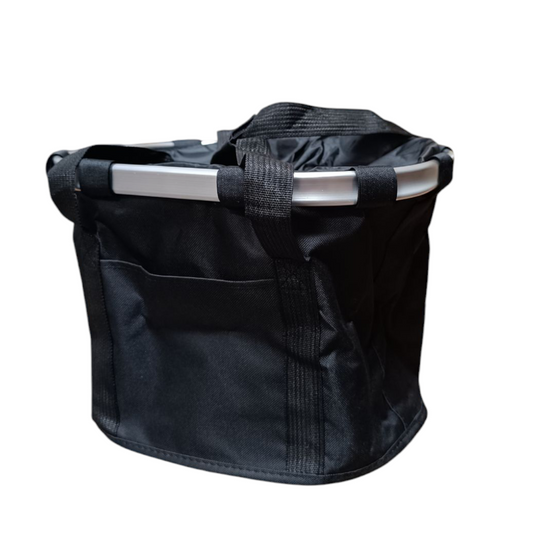 Detachable Front Canvas Basket for Mobility Scooters and Bicycles Carrier Bag Pet Carrier