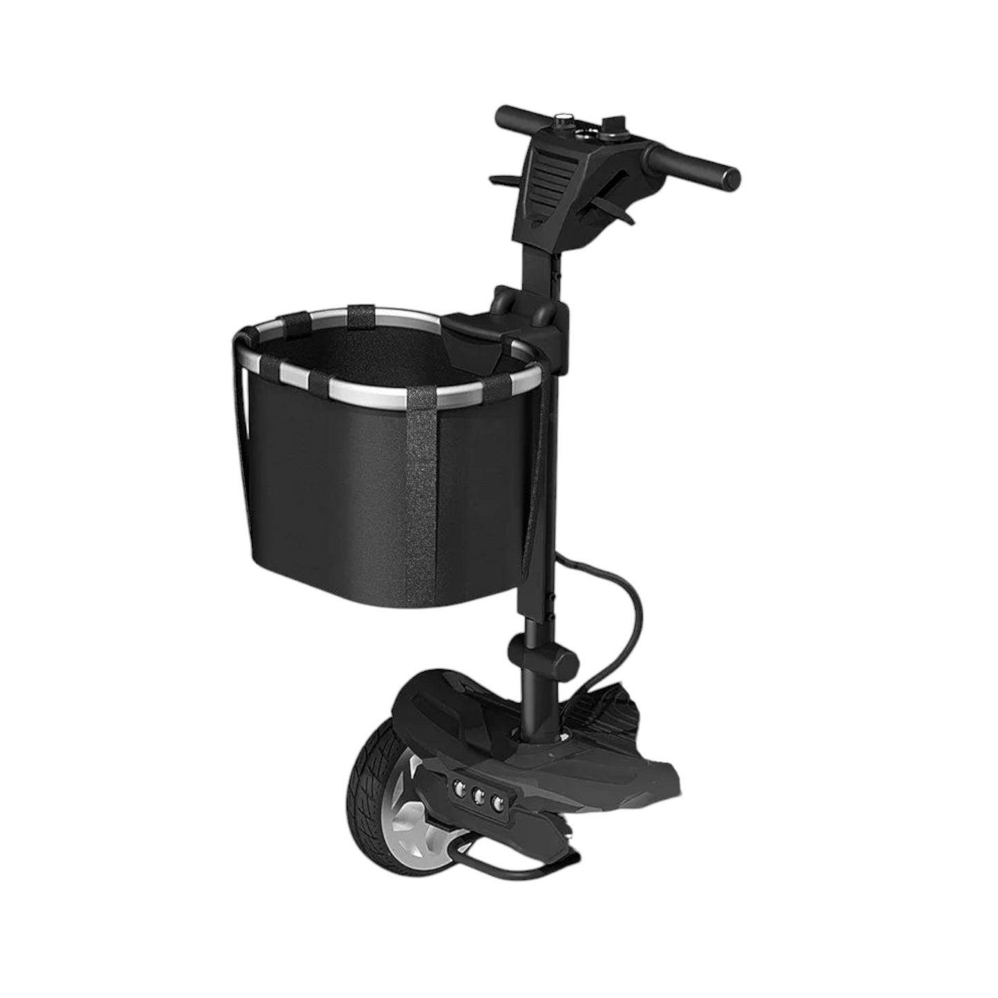Detachable Front Canvas Basket for Mobility Scooters and Bicycles Carrier Bag Pet Carrier