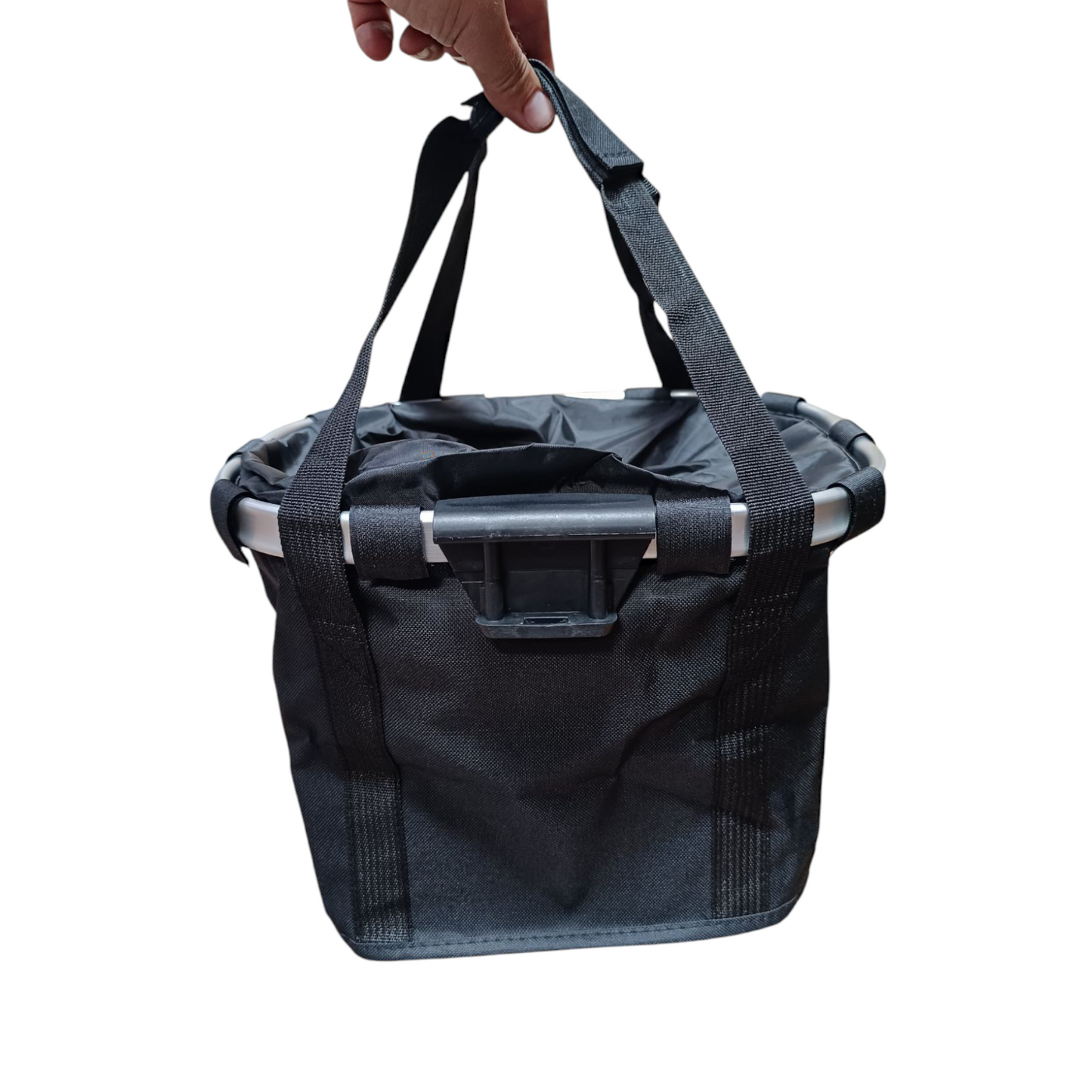 Detachable Front Canvas Basket for Mobility Scooters and Bicycles Carrier Bag Pet Carrier