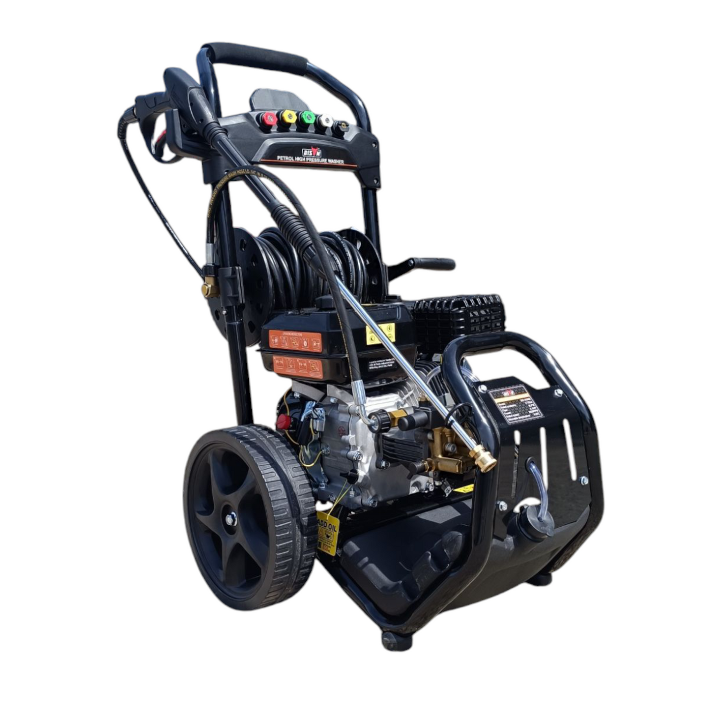 Bison BS-180NB 3950PSI 275 Bar High Pressure Petrol Jet Wash