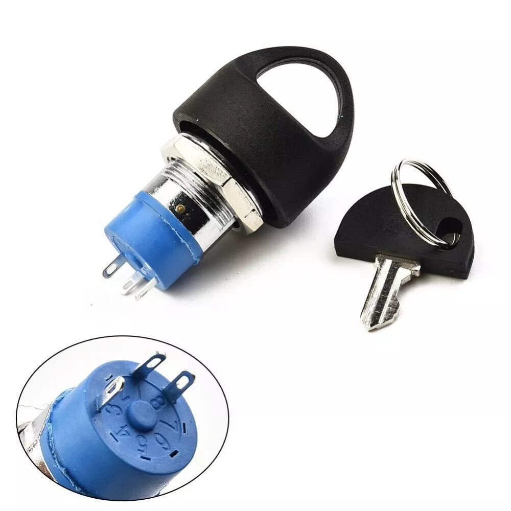 Replacement On Off Ignition Switch Lock with 2 Key For X5 and X6 Mobility Scooter