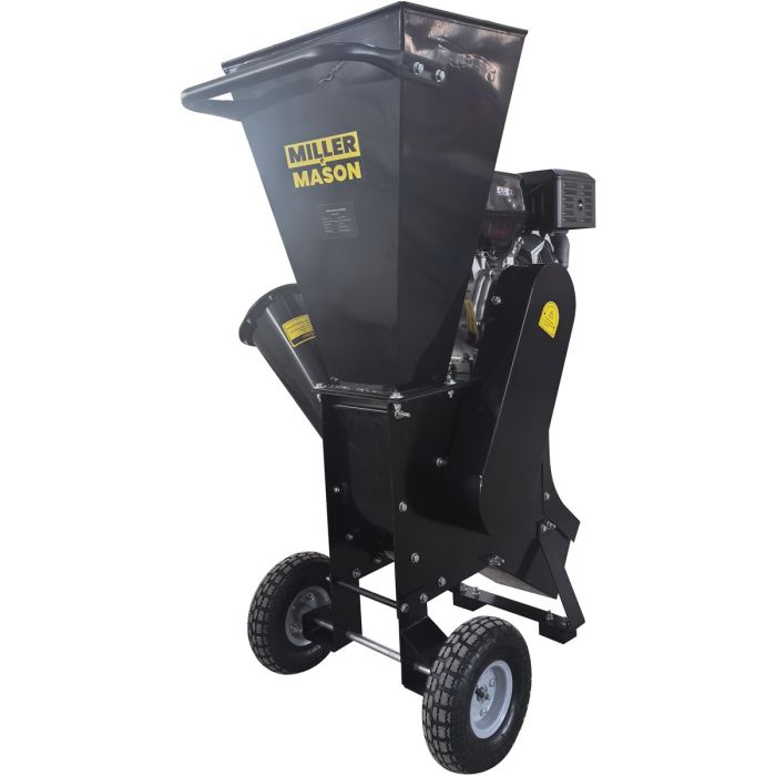 Wood Chipper Garden Shredder Petrol 15HP Heavy Duty Chipping 420cc Tool Kit