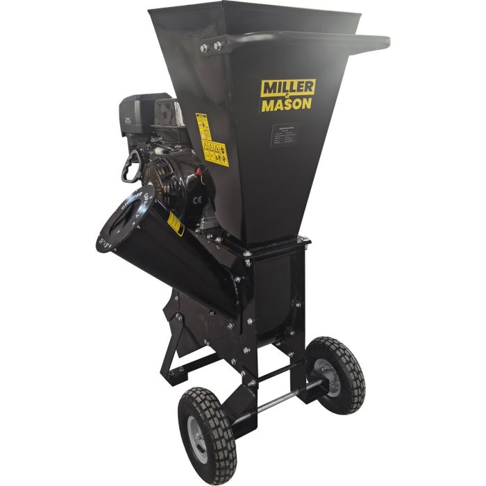 Wood Chipper Garden Shredder Petrol 15HP Heavy Duty Chipping 420cc Tool Kit
