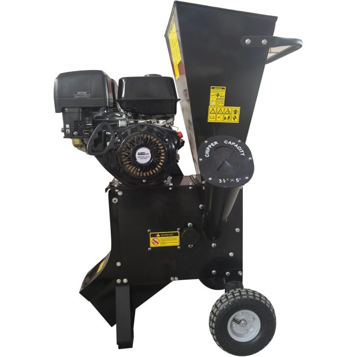 Wood Chipper Garden Shredder Petrol 15HP Heavy Duty Chipping 420cc Tool Kit