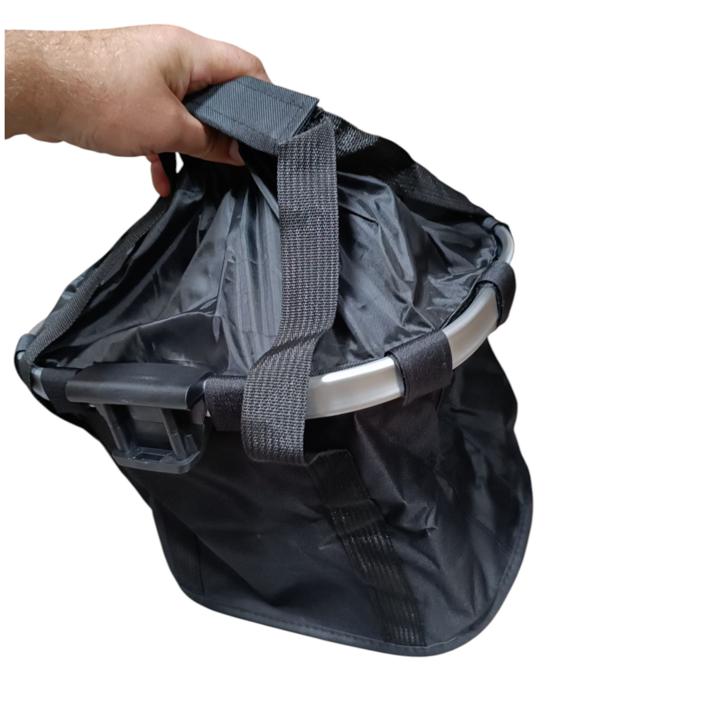 Detachable Front Canvas Basket for Mobility Scooters and Bicycles Carrier Bag Pet Carrier