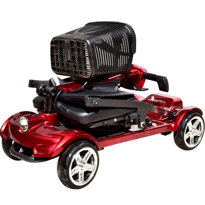 X7 Folding Electric Mobility Scooter With Double Battery Compartments