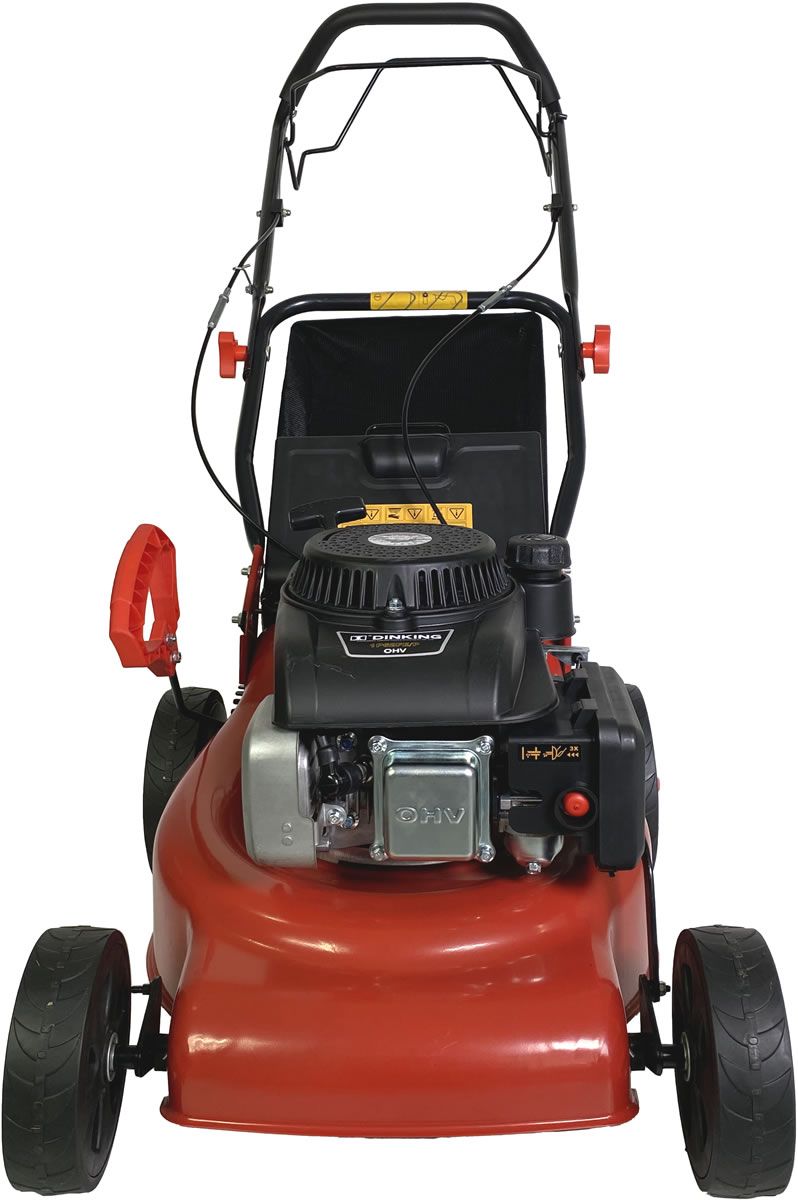SELF PROPELLED 124.4CC 19" INCH PETROL LAWNMOWER MOWER