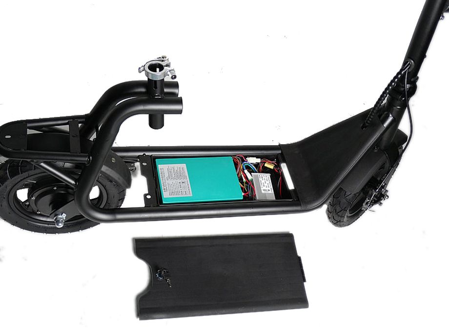 Electric Scooter With Seat And Basket 350W Folding