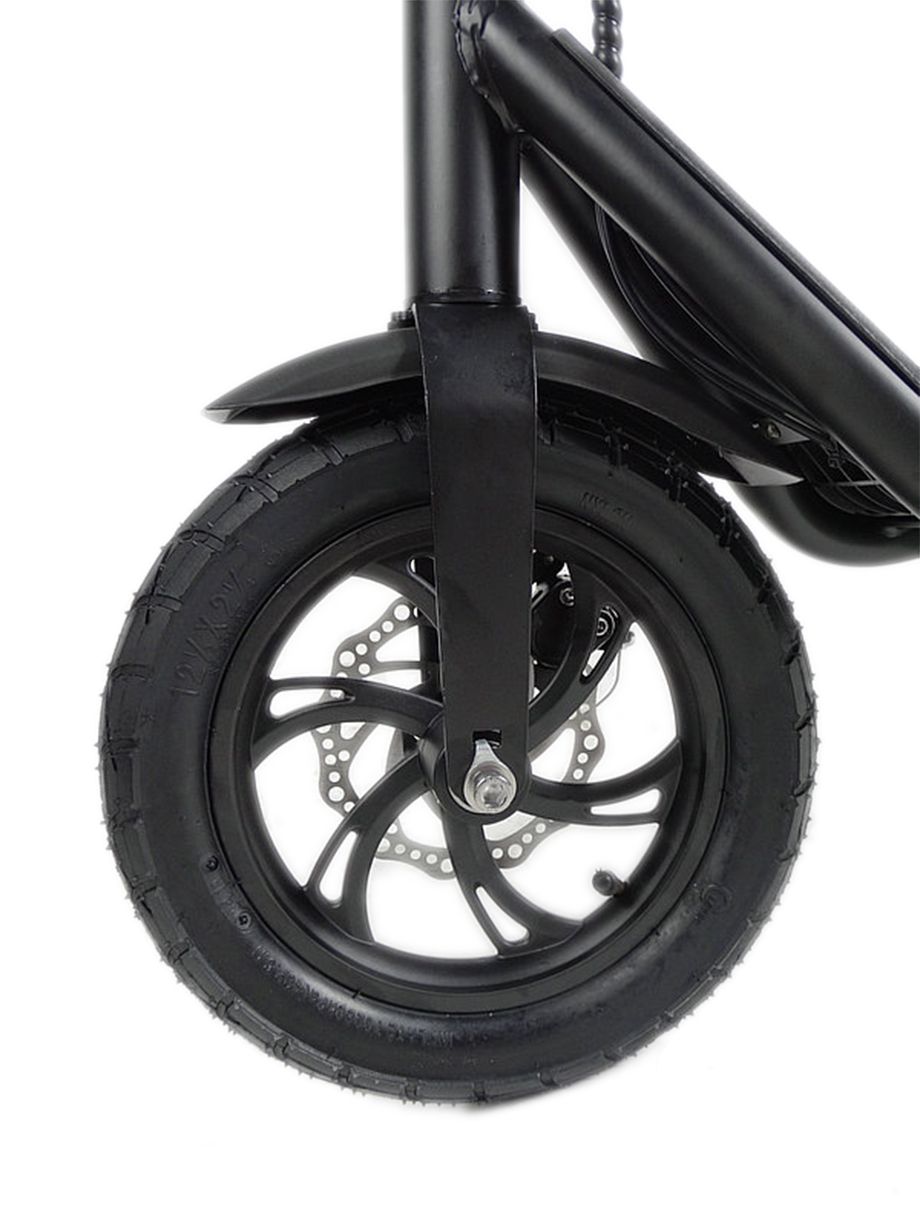 Electric Scooter With Seat And Basket 350W Folding