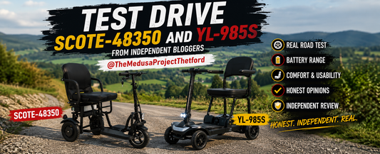 Test drive YL-985s and SCOTE-48350 from independent bloggers @TheMedusaProjectThetford