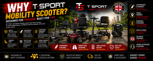 Why T-Sport Mobility Scooter?