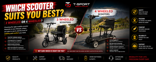 Which Scooter Suits You Best 3 wheeled or 4 wheeled?