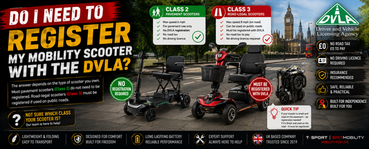 Do I Need to Register My Mobility Scooter with the DVLA?