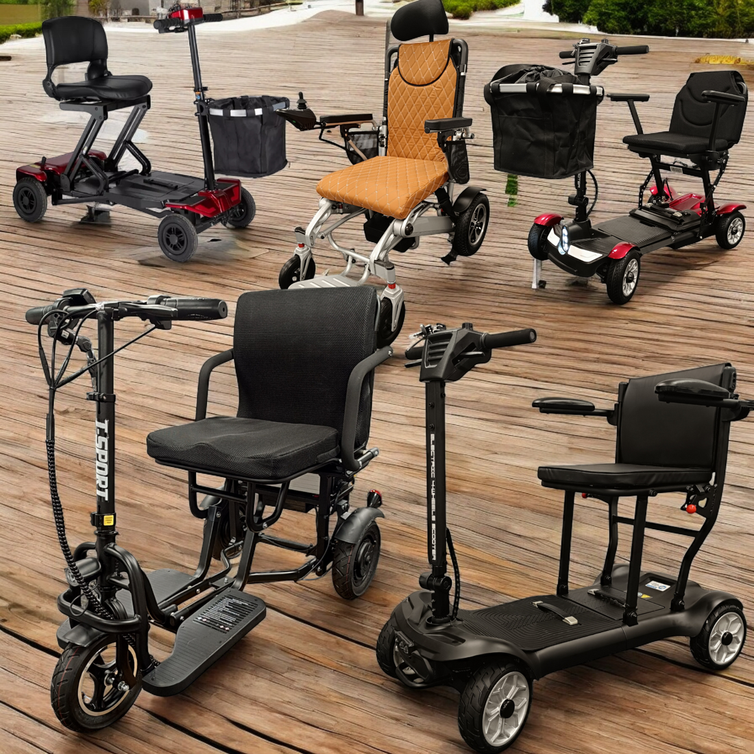 New 2025 T-Sport Mobility Scooters and Powerchair