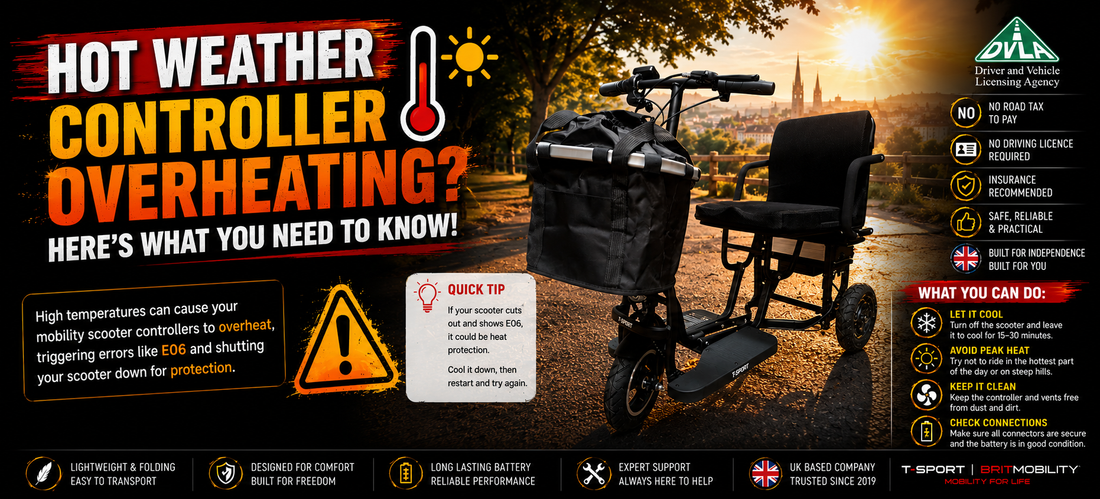 Can Hot Weather Damage Your Mobility Scooter Controller?