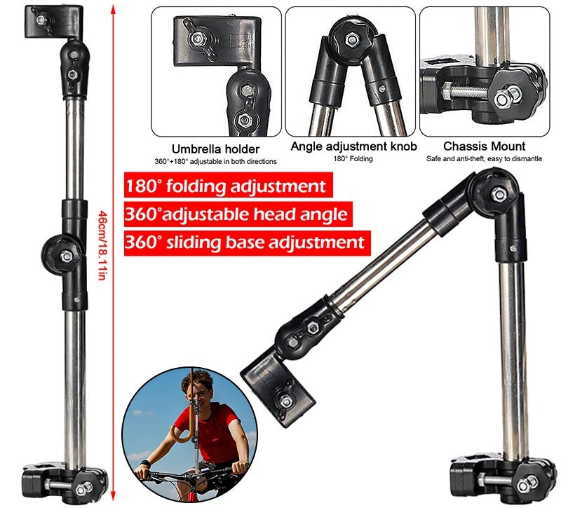 Umbrella Holder For Wheelchair, Mobility Scooter, Powerchair