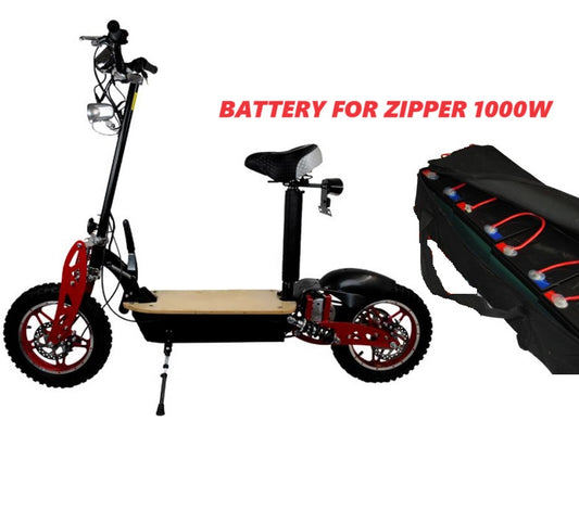 48V, 12AH BATTERY (4 X 12V BATTERIES) FOR 1000W ZIPPER ELECTRIC SCOOTERS
