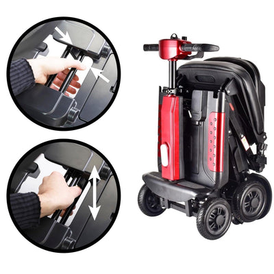 X5 Folding Mobility Scooter With Removable Battery 24kg, Boot Scooter