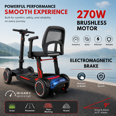 YL-996 Folding Mobility Scooter  Lightweight 19kg 2026 Model