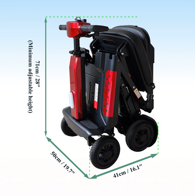 X5 Auto Folding Mobility Scooter With Removable Battery 24kg