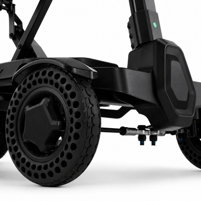 Explorer Auto Folding Mobility Scooter With Removable Battery 24kg, 12 Mile Range