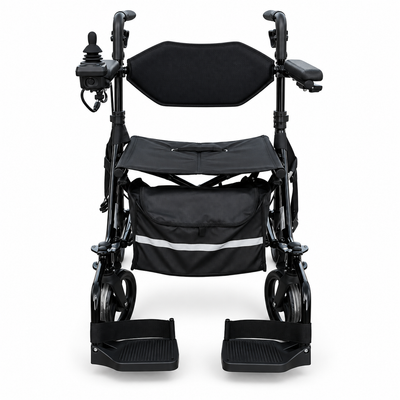 AirWalker Foldable Electric Rollator Powerchair, 500W, Removable Battery