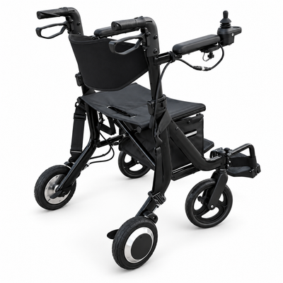 AirWalker Foldable Electric Rollator Powerchair, 500W, Removable Battery