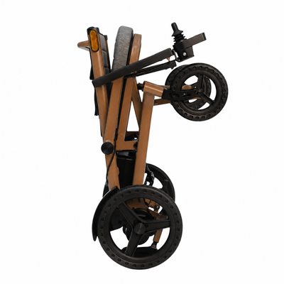 MAGNUM Lightweight Magnesium Folding Electric Wheelchair Powerchair 13 KG, Airline Friendly, Removable Battery