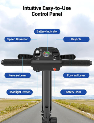 Mobility Scooter 18 Kg Lightweight Folding 270W 13Ah Detachable Li-ion Battery [PRE-ORDER]