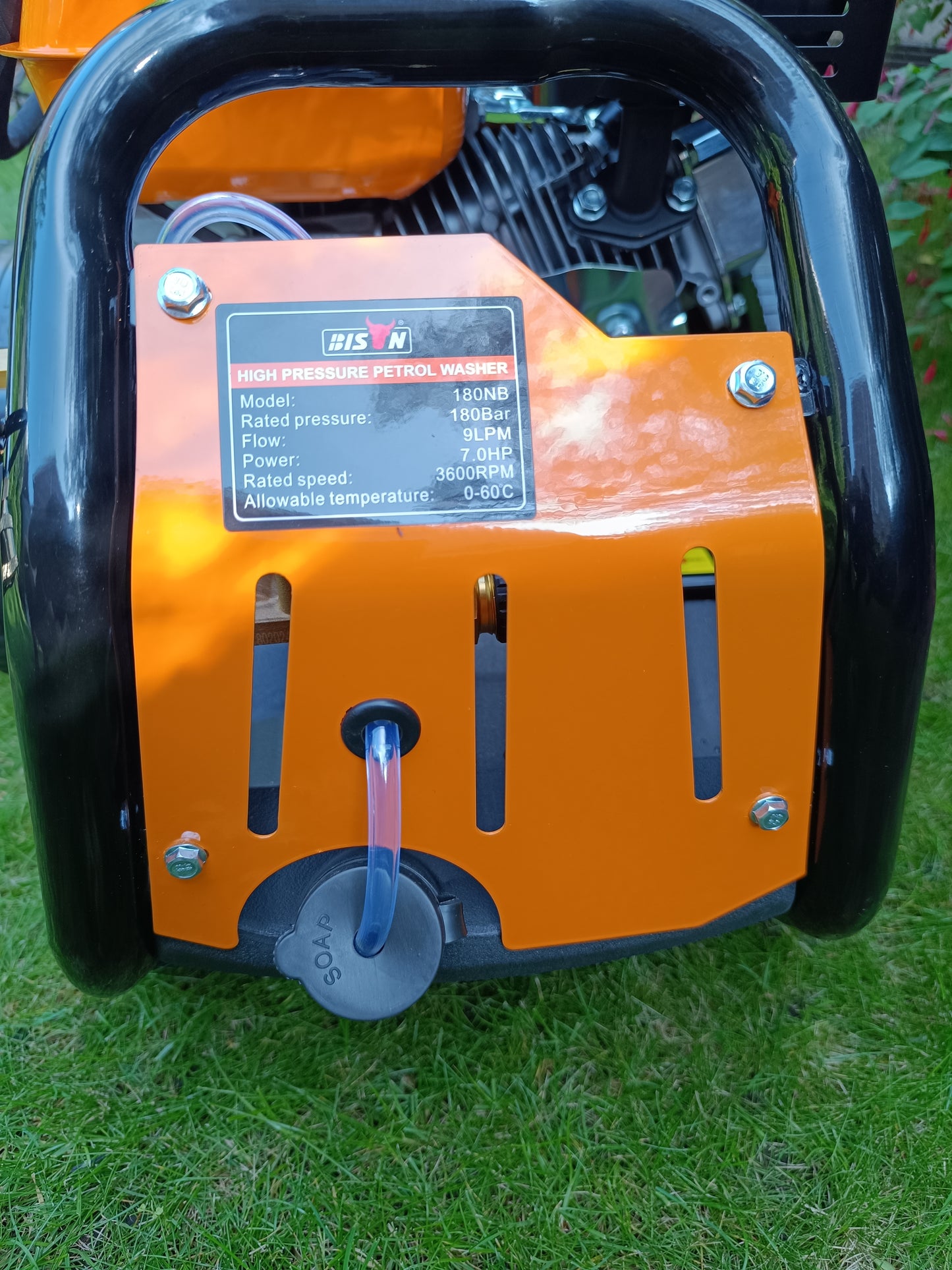 Bison 4 Stroke Petrol Pressure Washer Jet Wash