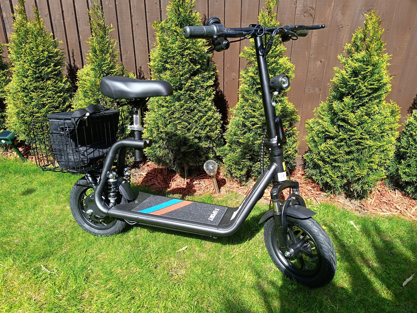 Electric Scooter 12" for Adults, 25-30 Miles Range, Folding, 3 Speed Modes