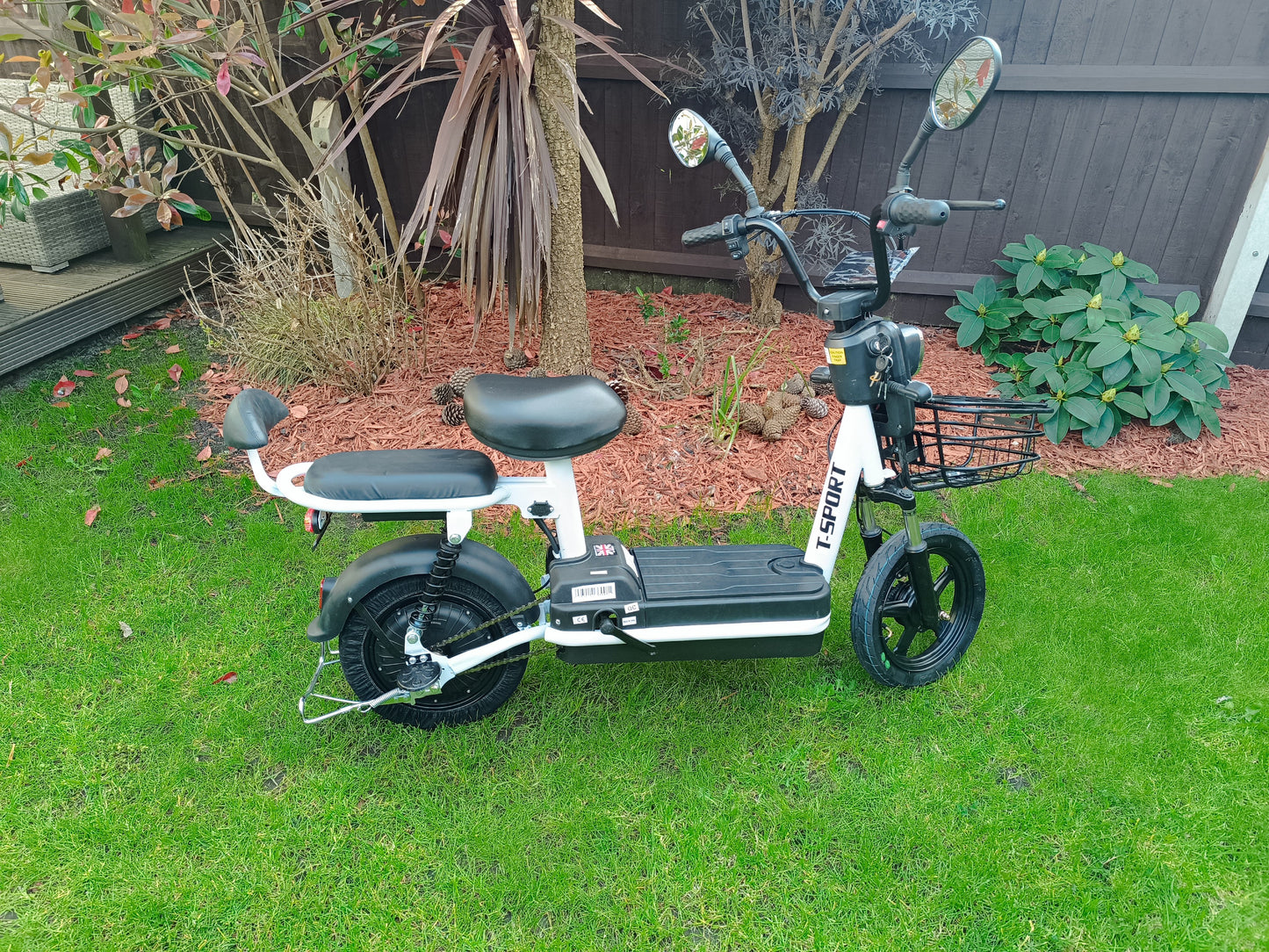 Electric Scooter 14" for Adults, 3 Speed Modes EB30