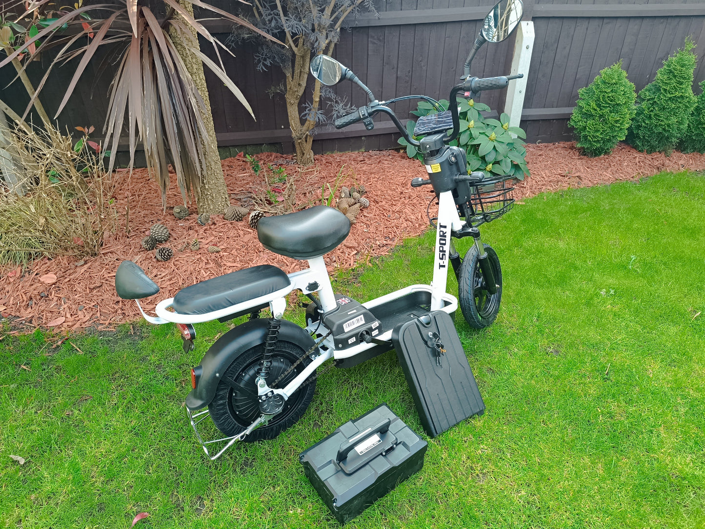 Electric Scooter 14" for Adults, 3 Speed Modes EB30