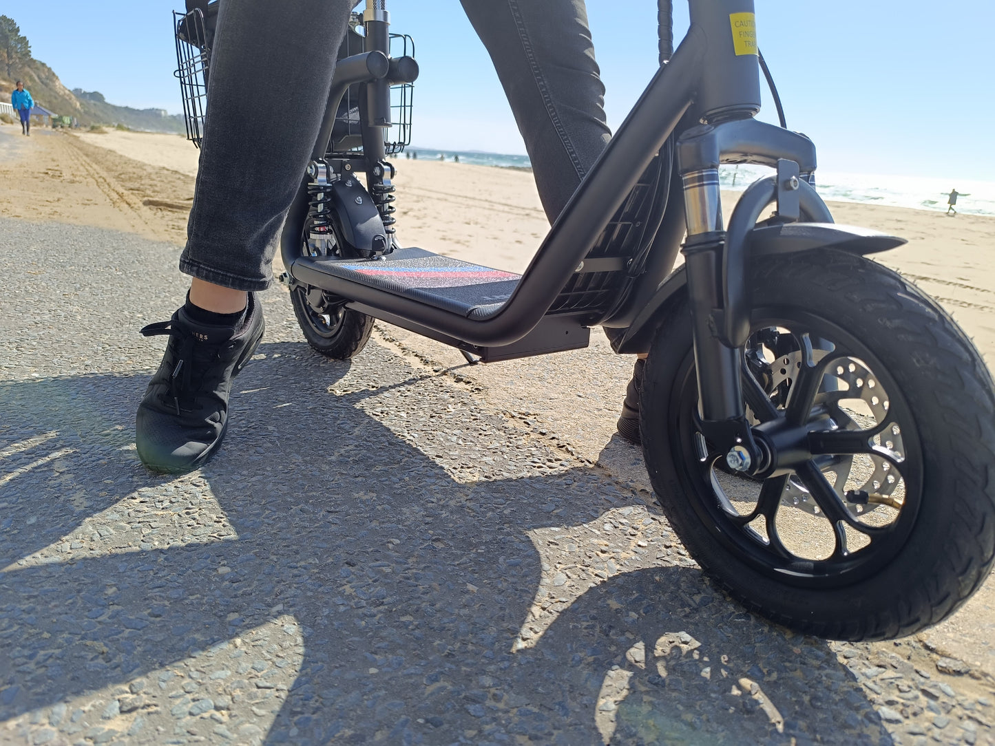 Electric Scooter 12" for Adults, 25-30 Miles Range, Folding, 3 Speed Modes