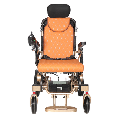 MAX PRO Folding Electric Wheelchair Powerchair With Remote, Reclining