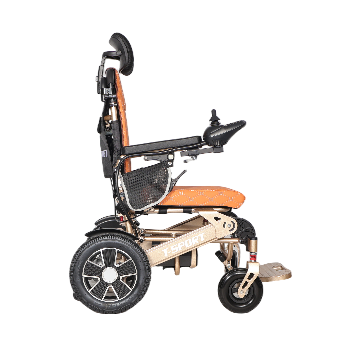 MAX PRO Folding Electric Wheelchair Powerchair With Remote, Reclining