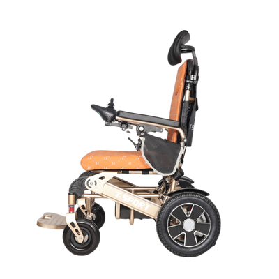 MAX PRO Folding Electric Wheelchair Powerchair With Remote, Reclining