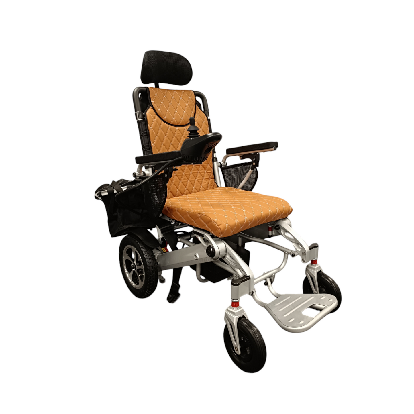 Folding Lightweight Electric Wheelchair Powerchair PRO Version Remote Control