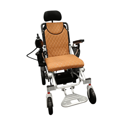 Folding Lightweight Electric Wheelchair Powerchair PRO Version 180kg Load